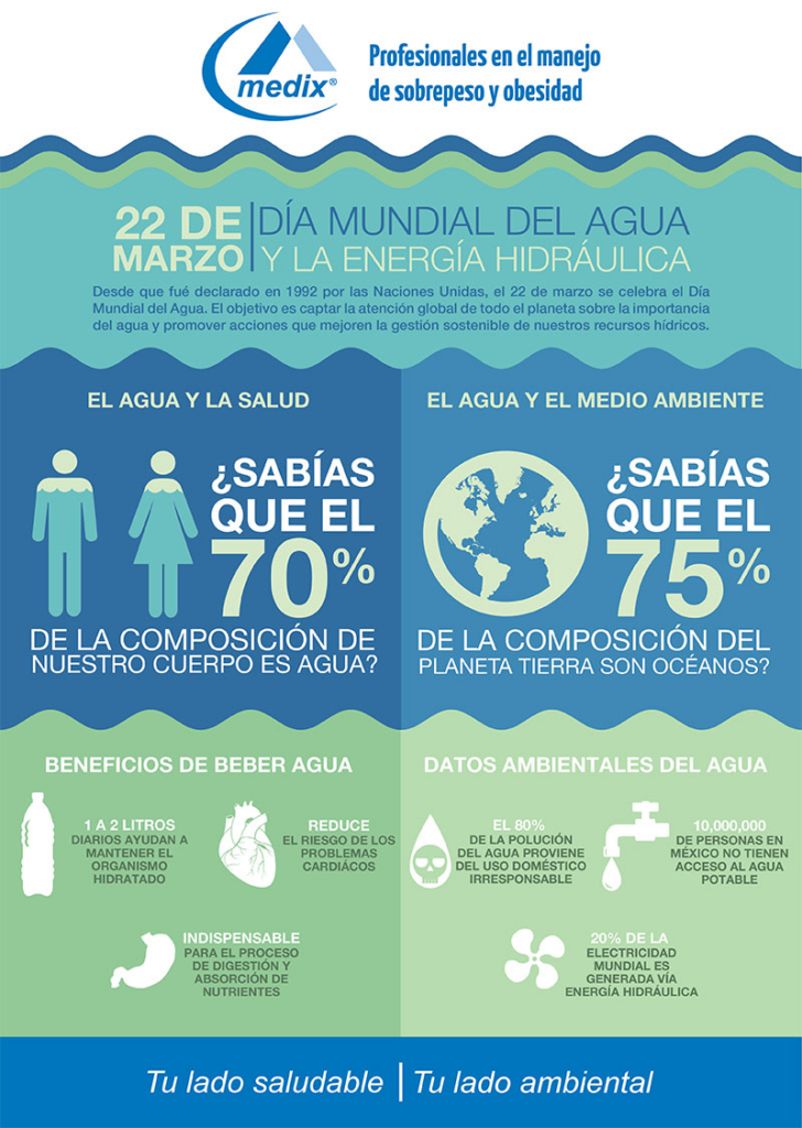 22 de Marzo Día Mundial del Agua y la Energía Hidráulica | Medix